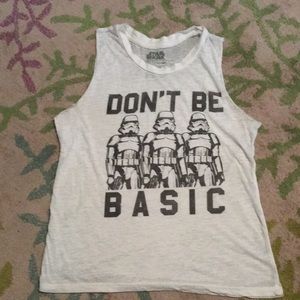 Star wars burnout muscle tee